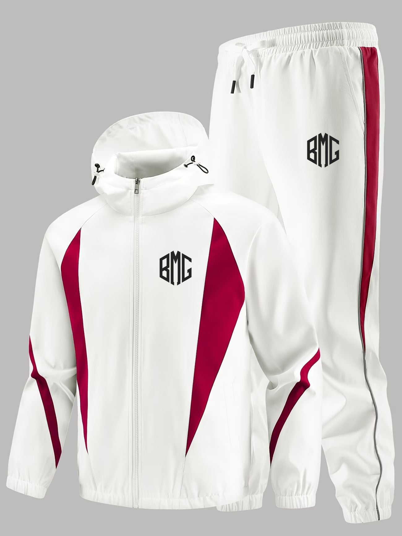 Ensemble blanche et rouge