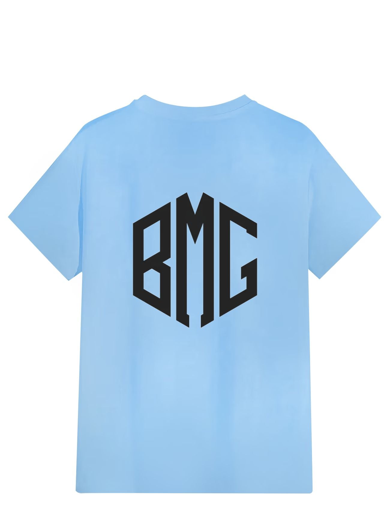 TEESHIRT BMG BLEU